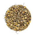 Stress Buster - chamomile & rooibos loose tea - ingredients - close up