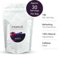 hibiscus & orange herbal tea - pouch - front view - muave