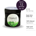 Matcha Green Tea - Muave - Jar - front view