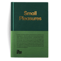 small pleasures book - front cover