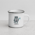 Enamel Mug Grumpy Cat #01