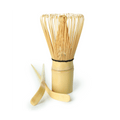 muave - traditional Japanese matcha set - whisk and scoop