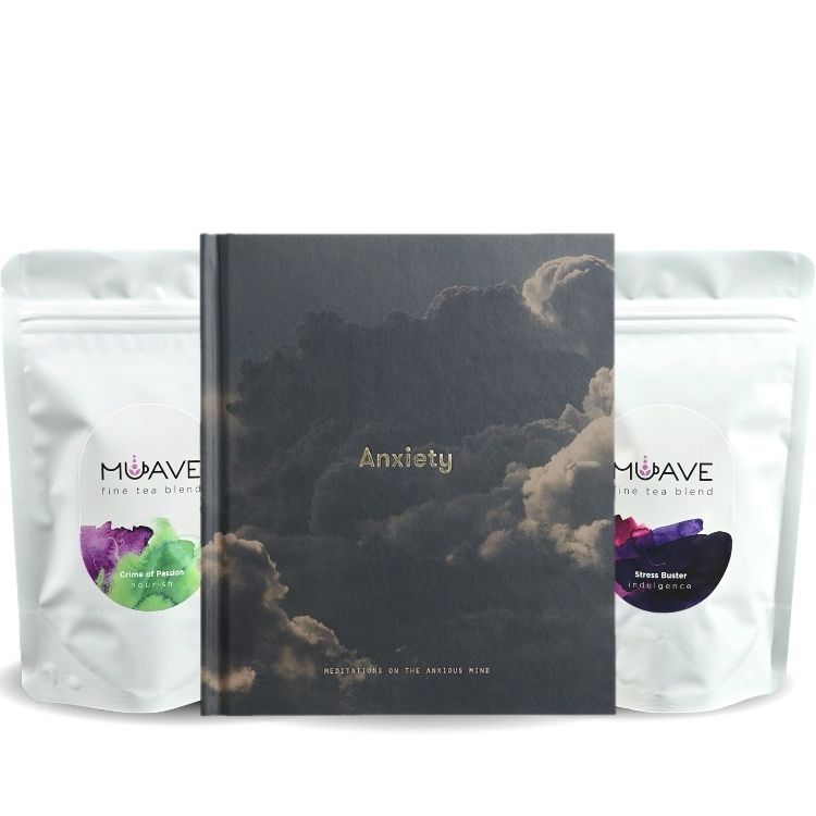 Loose Leaf Tea And Anxiety Book Bundle. Includes Crime Of Passion And Stress Buster